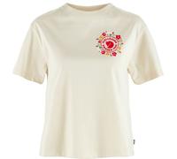 Fjällräven - Fjällblomster Logo T-Shirt - T-shirt femme Chalk White - S