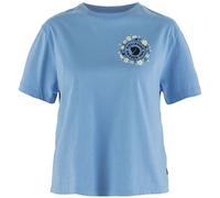 Fjällräven - Fjällblomster Logo T-Shirt - T-shirt femme Ultramarine - XS