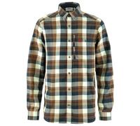 Fjällräven - Fjällglim Shirt - Chemise - L - wood brown / chalk white
