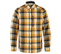 Fjällräven - Fjällglim Shirt - Chemise - S - buckwheat brown / dark navy