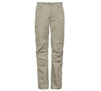 Fjällräven FJÄLLRÄVEN Femme Daloa Shade Zip-off Trousers W Pantalon de sport, Limestone, FR : M (Taille Fabricant 38) EU