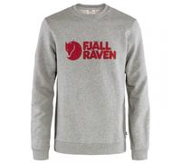Fjällräven Pull Logo manches longues Gris Rouge - L