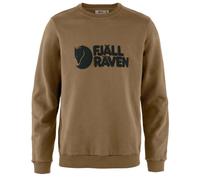 Fjall Raven - Sweat en coton organique - Fjällräven Logo Sweater M Wood Brown pour Homme en Coton - Taille M - Marron Marron M