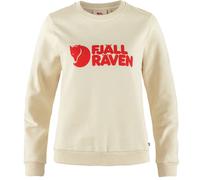 Fjall Raven - Sweat en coton organique - Fjällräven Logo Sweater W Chalk White-Flame Orange pour Femme en Coton - Taille M - Blanc Blanc M