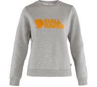 Fjällräven Logo Sweater Gris S Femme