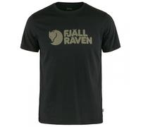 Fjällräven Logo Short Sleeve T-shirt Noir S Homme