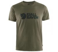 Fjallraven F87310-633 Fjällräven Logo T-Shirt M Dark Olive XS