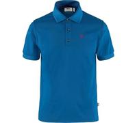Polo Fjällräven Crowley manche courte bleu - M