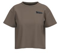 Fjall Raven - T-shirt urbain en coton biologique - Forest Walk Tee W Suede Brown pour Femme en Coton - Taille M - Marron Marron M
