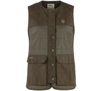 Fjällräven Forest Wool Padded Vest Damen Weste Outdoor Weste Jagd Trekking Olive