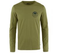 Fjällräven - Forever Nature Badge L/S T-Shirt - Haut à manches longues - XXL - caper green