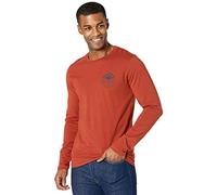 Fjällräven Forever Nature Badge LS M T-Shirt Homme, Autumn Leaf, FR : M (Taille Fabricant : M)
