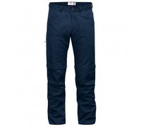 Pantalon convertible Fjällräven High Coast Zip-Off bleu marine - 50