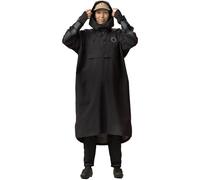 Fjällräven Hoja Rain Fox Poncho Unisexe Poncho Imperméable Rad Noir S/M, L/XL