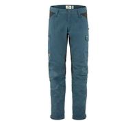 Fjällräven Homme Kaipak Trousers M Shorts, Multicolore - Bleu/Gris Foncé (Uncle Blue-dark Grey), 50 EU