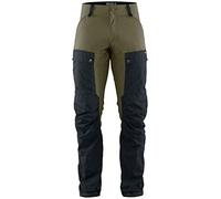 FJÄLLRÄVEN Homme Keb Trousers M Long Casual Pants, Dark Navy/Light Olive, 52 EU