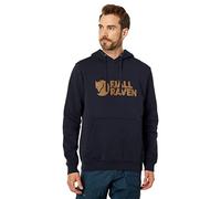 Fjällräven Sweat à capuche Logo - Bleu marine - XXL