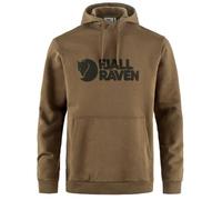 Fjällräven Homme Logo Hoodie, Wood Brown, L