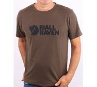 Fjällräven Homme Logo M T-Shirt, Dark Olive, XXL EU