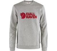 Fjällräven Homme Logo Sweater, Grey/Melange, M