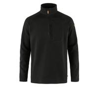 Fjällräven Homme Övik Fleece Half Zip Sweatshirt, Black, L