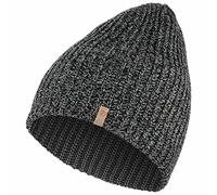 FJÄLLRÄVEN Homme Övik Melange Bonnet Chapeau, 550 Noir, FR : Taille unique (Taille Fabricant 1 Size) EU