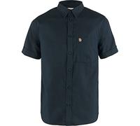 Fjällräven Chemise Övik Travel manches courtes bleu marine Homme L