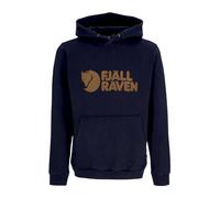 Fjällräven, Homme, Sweatshirts et sweats à capuche, Bleu, Taille: S Sweat à Capuche Logo Bleu Marine Foncé