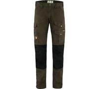 Fjällräven - Vidda Pro Trousers - Pantalon randonnée homme Dark Olive / Black - EU 48 - Short