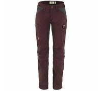Fjällräven Kaipak Trousers Curved Damen-Wanderhose Trekking-Hose Weinrot NEU
