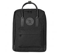 Fjällräven Kånken No.2 Black Mini sac à dos Noir Coton, Cuir, Polyester