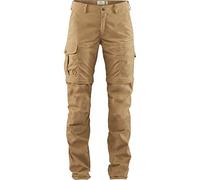 Fjällräven Karla Pro Zip-Off Trousers W Pantalon de Sport Femme Dark Sand FR : L (Taille Fabricant : 40)
