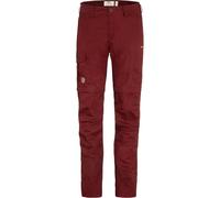 Fjallraven 89845-347 Karla Pro Zip-Off Trousers W Pants Femme Bordeaux Red Taille 42