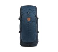 Fjällräven Keb 52 Sac à dos de trekking bleu, coton biologique,polyamide,polyester recyclé, homme