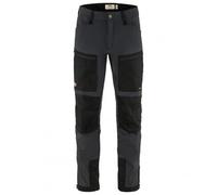 Fjällräven - Keb Agile Trousers - Pantalon de trekking - 46 - Long - black / black