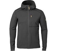 Fjällräven Keb Fleece Hoodie M Sweat-Shirt Homme Dark Grey-Black FR: XS (Taille Fabricant: XS)
