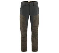 Fjällräven - Keb Trousers - Pantalon de trekking - 44 - Short - dark olive / dark grey