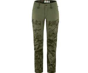 Fjällräven Keb Trousers W Reg, 626-625 Green Camo-Laurel Green, 40
