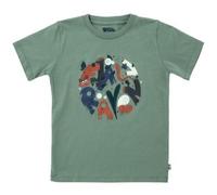 Fjällräven Kids Forest Findings T-shirt 80536 Patina Green Vert 122