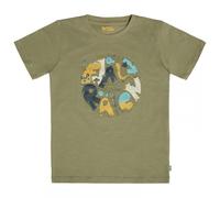 Fjällräven - Kid's Forest Findings T-Shirt - T-shirt - 152 - light olive