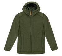 Fjällräven - Kid's Keb Fleece Hoodie - Veste en laine - 158 - deep forest