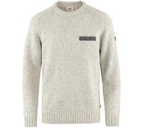 Fjällräven Lada Pull À Col Rond Pour Homme Pull En Laine Blanc