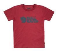 Fjällräven Logo T-shirt Kids 80538 Pomegranate Red Rouge 140