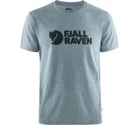 Fjällräven - Logo T-shirt - T-shirt homme Uncle Blue / Melange - S