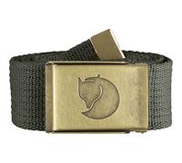 Fjall Raven - Ceinture en toile - Canvas Brass Belt Mountain Grey - Gris Gris