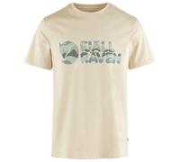 Fjällräven - Multicolor Logo T-Shirt - T-shirt - XS - chalk white