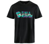 Fjällräven - Multicolor Logo T-Shirt - T-shirt - XXL - black