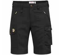 Fjällräven Nikka Curved Short Damen-Pantalon De Randonnée Trekking Noir
