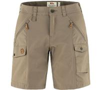 Fjällräven - Nikka Shorts Curved - Short randonnée femme Suede Brown - EU 40