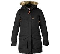 Fjällräven Nuuk Parka W Veste de Sport Femme, Black, FR : XXS (Taille Fabricant : XXS)